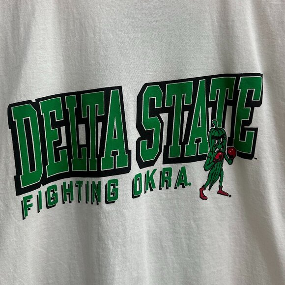 Champion T-Shirt, Medium, Delta State Fighting Okra, Never Worn - Picture 2 of 7